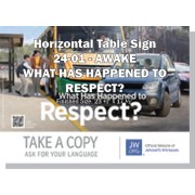 HPG-24.1 - 2024 Edition 1 - Awake - "What Has Happened to Respect?" - Table